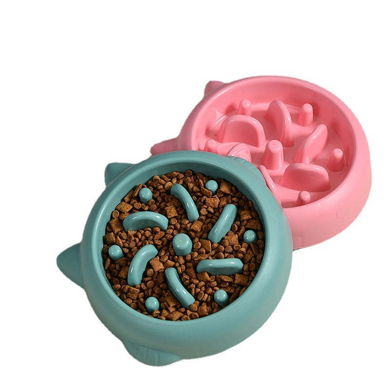 Anti-Gulping Pet Feeder Bowl