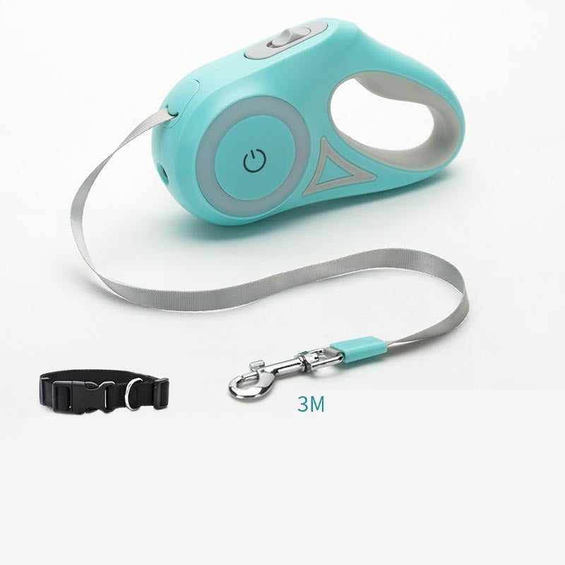 Retractable Dog Leash Light
