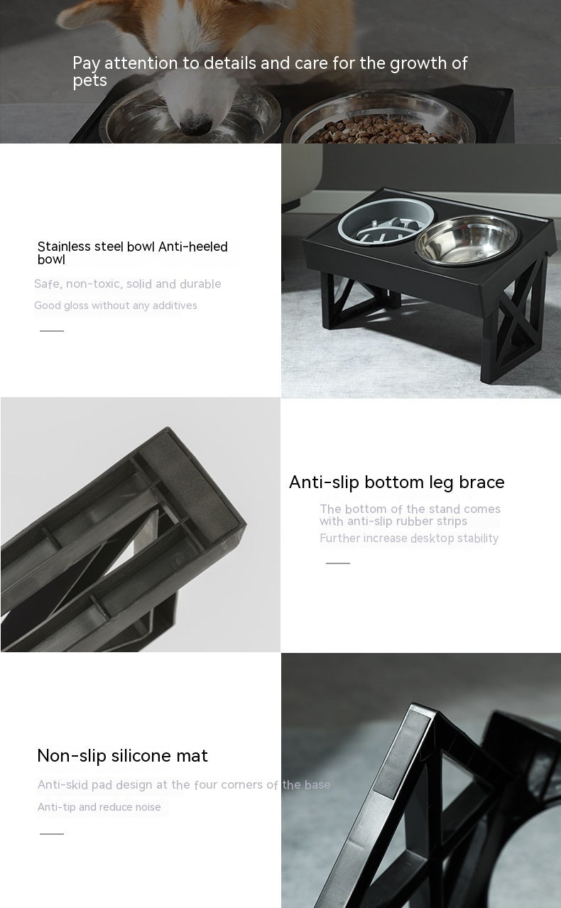 Elevated Anti-Choke Pet Bowl