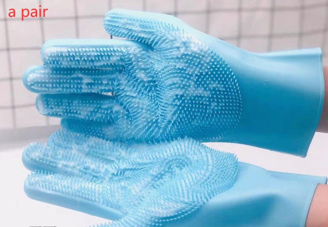 Pet Grooming Brush Glove